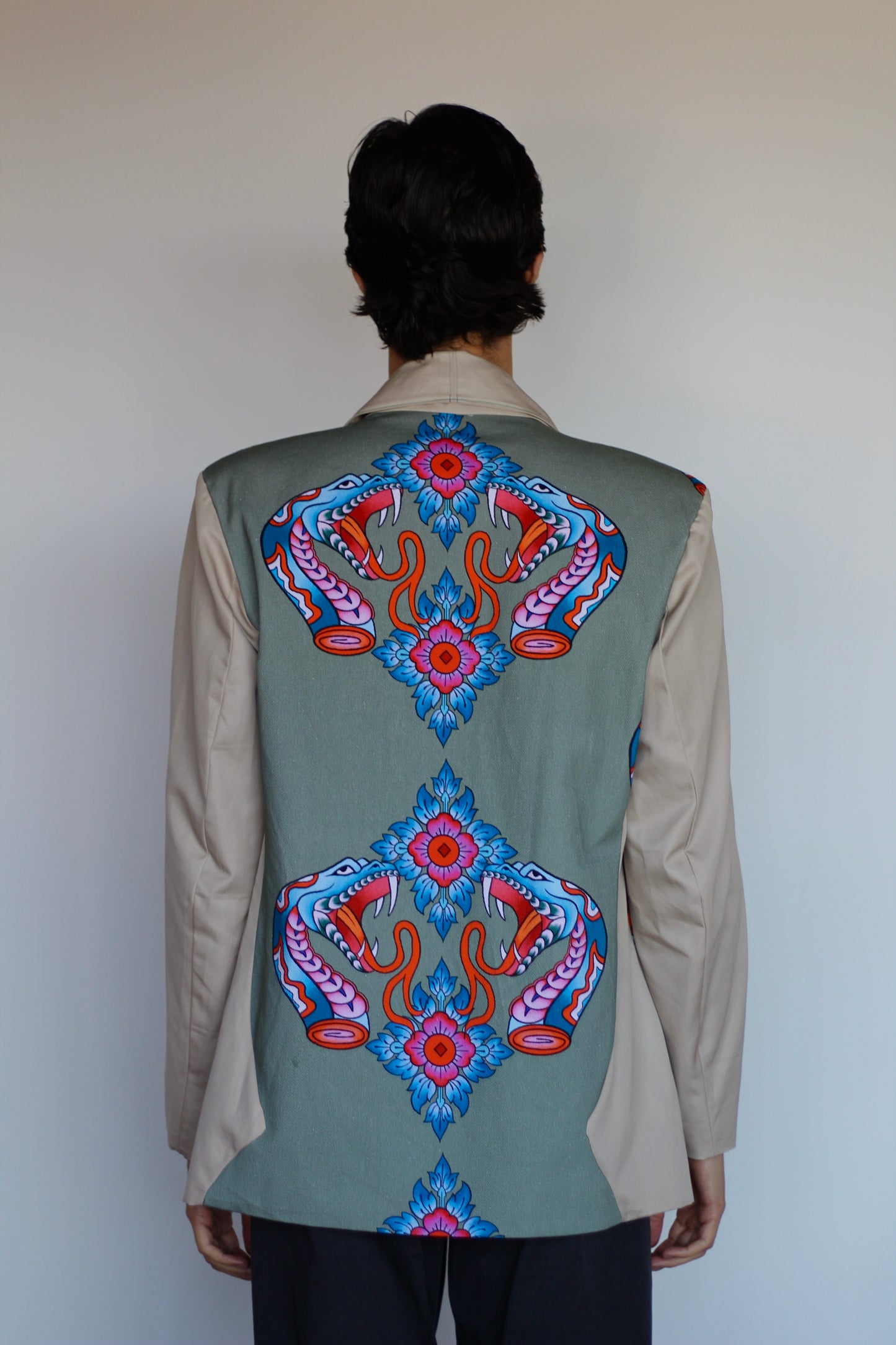 Serpent Bloom blazer