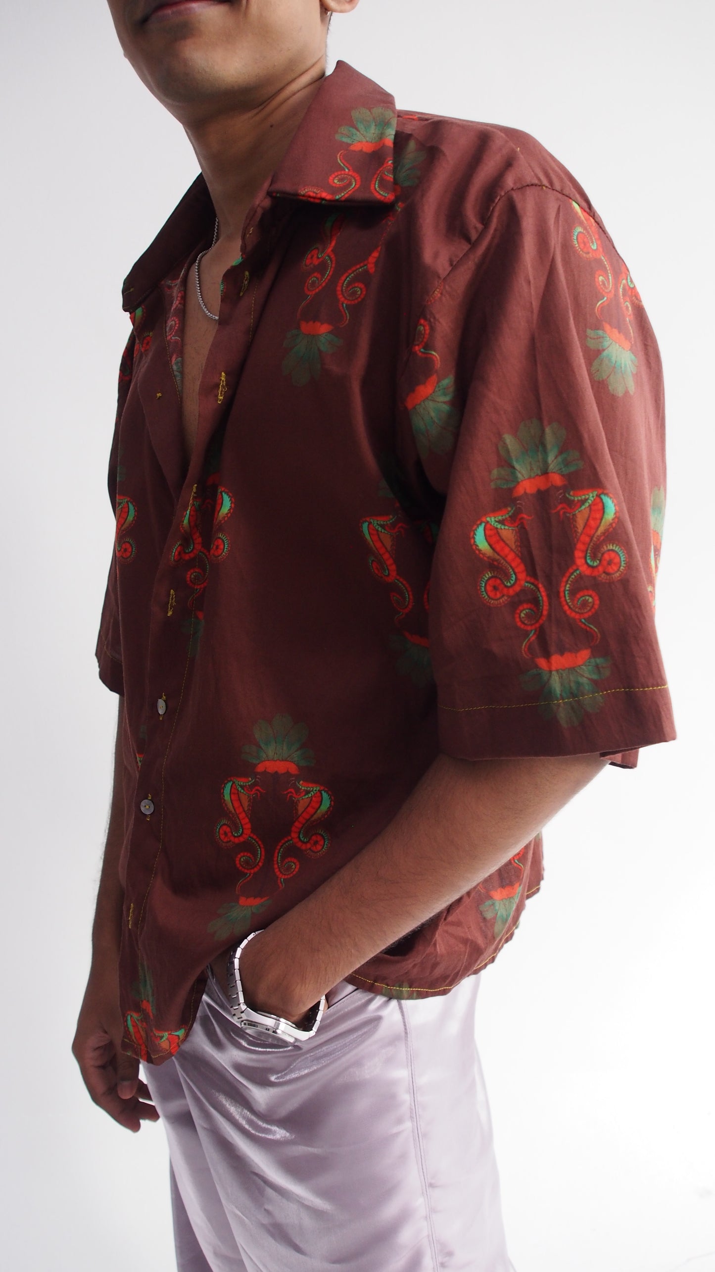Red snake shirt
