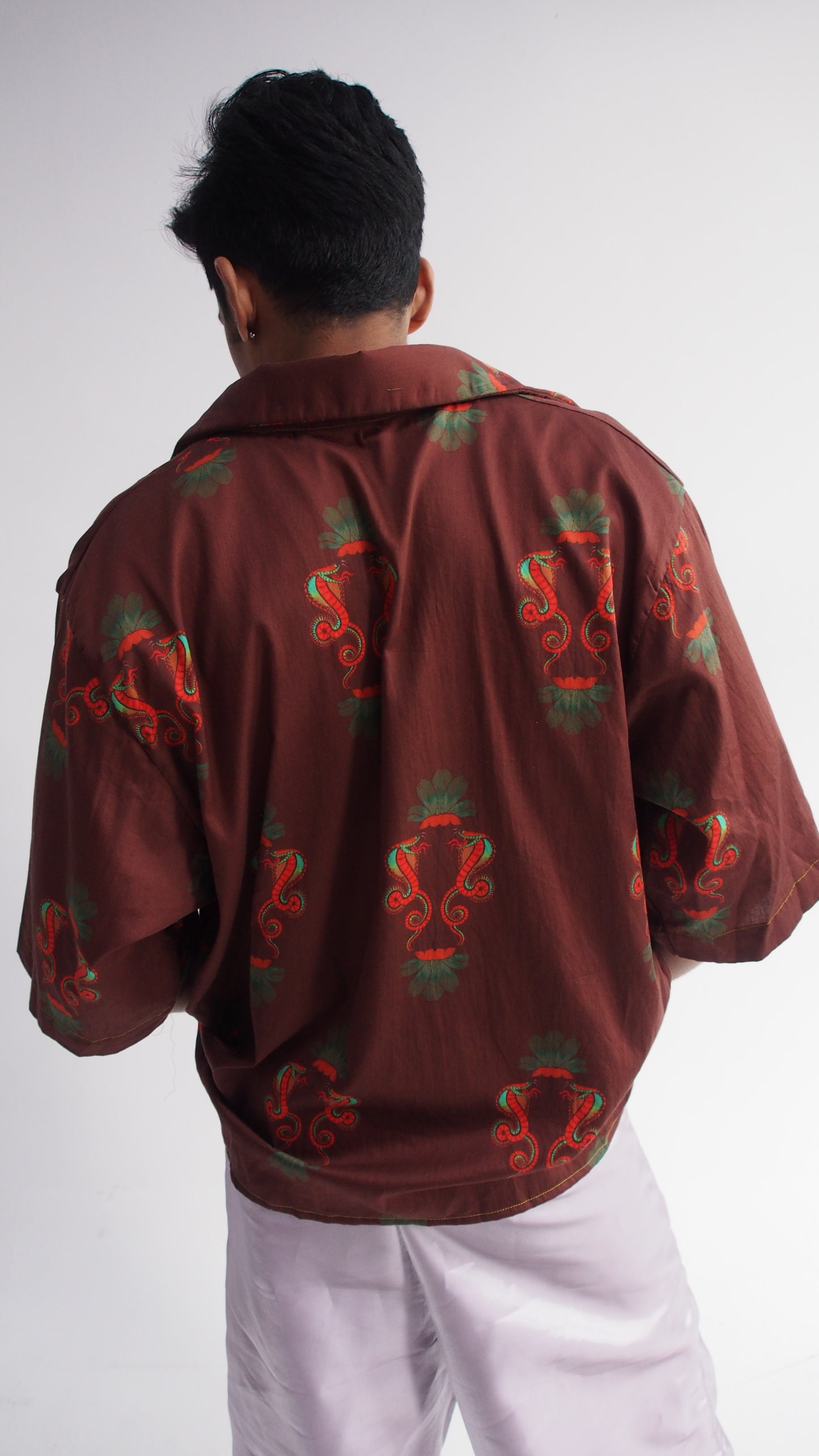 Red snake shirt