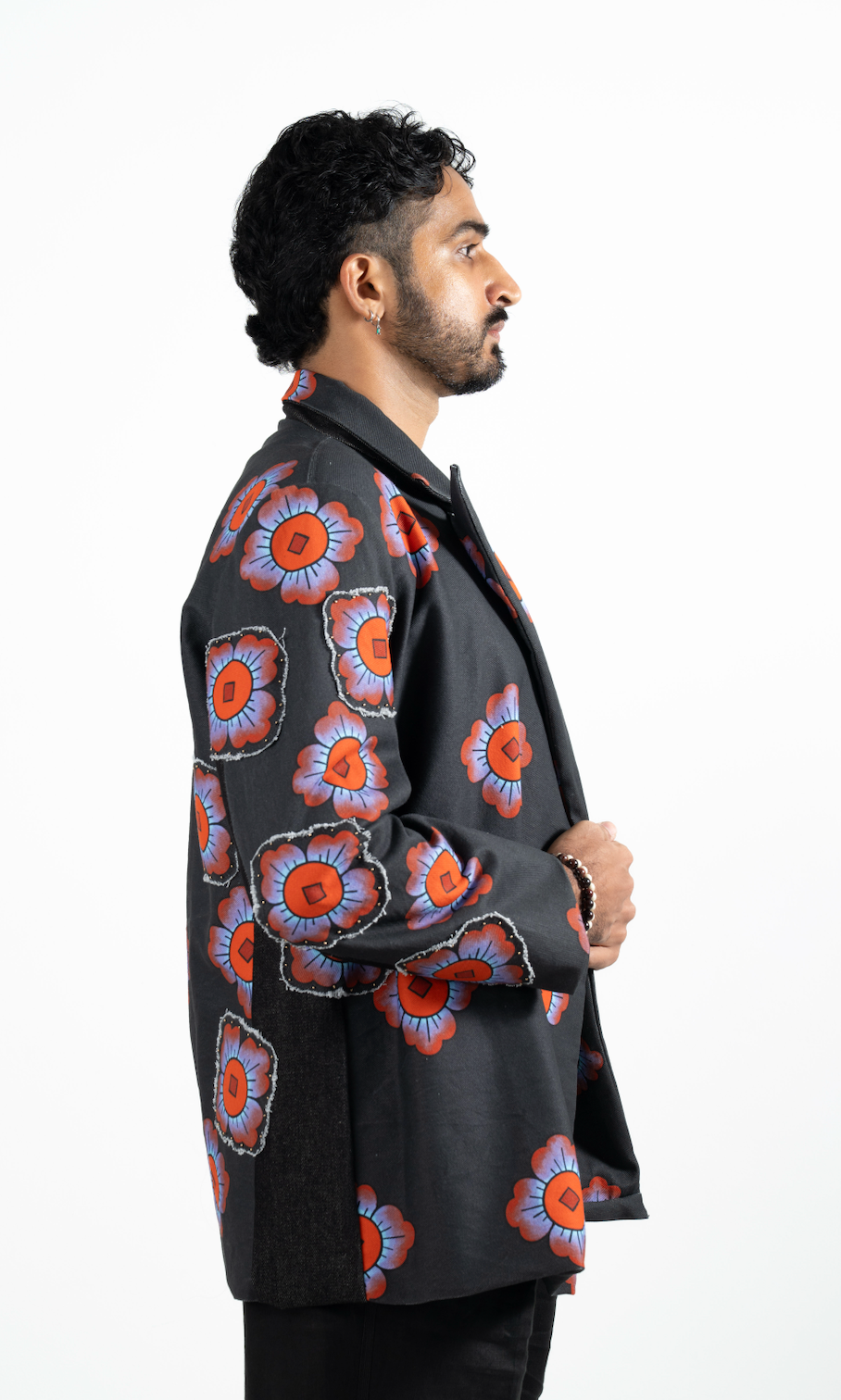 Flower garden blazer