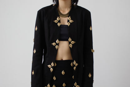 GLD.02 denim blazer