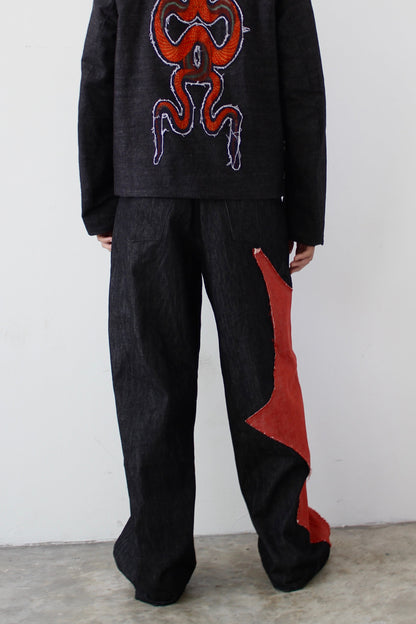 Slow Burn baggy denims