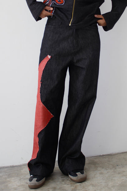 Slow Burn baggy denims