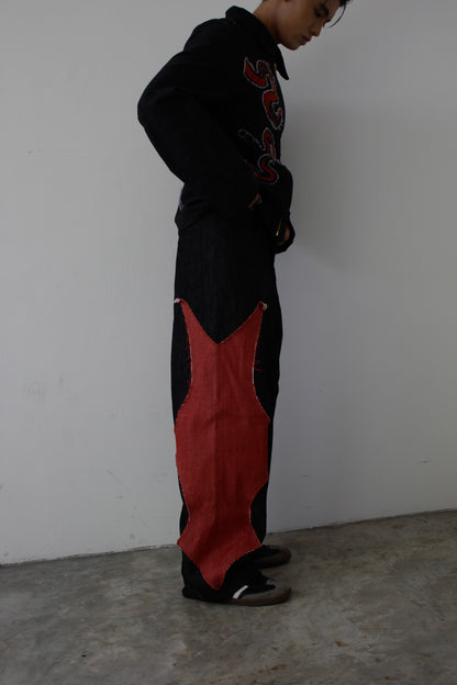Slow Burn baggy denims