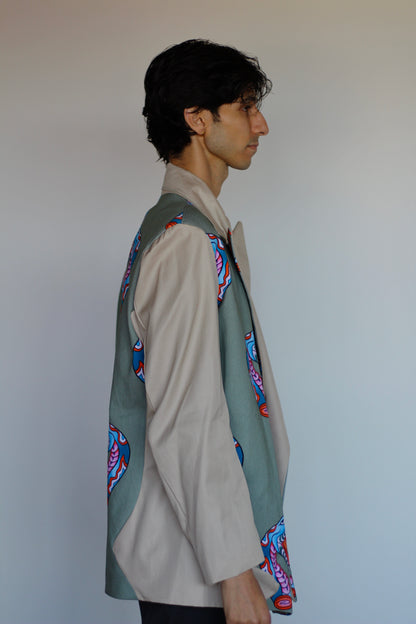 Serpent Bloom blazer