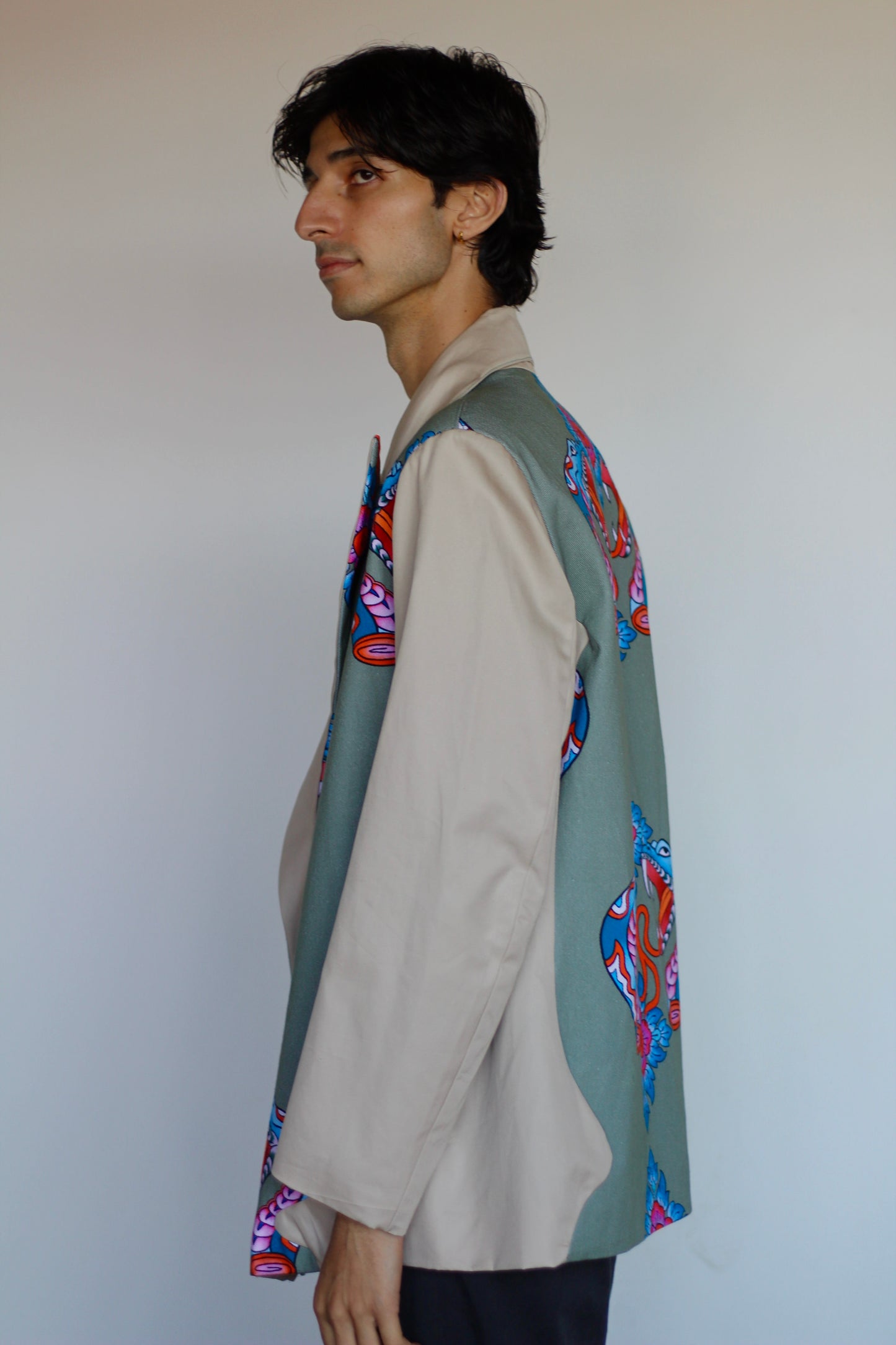 Serpent Bloom blazer