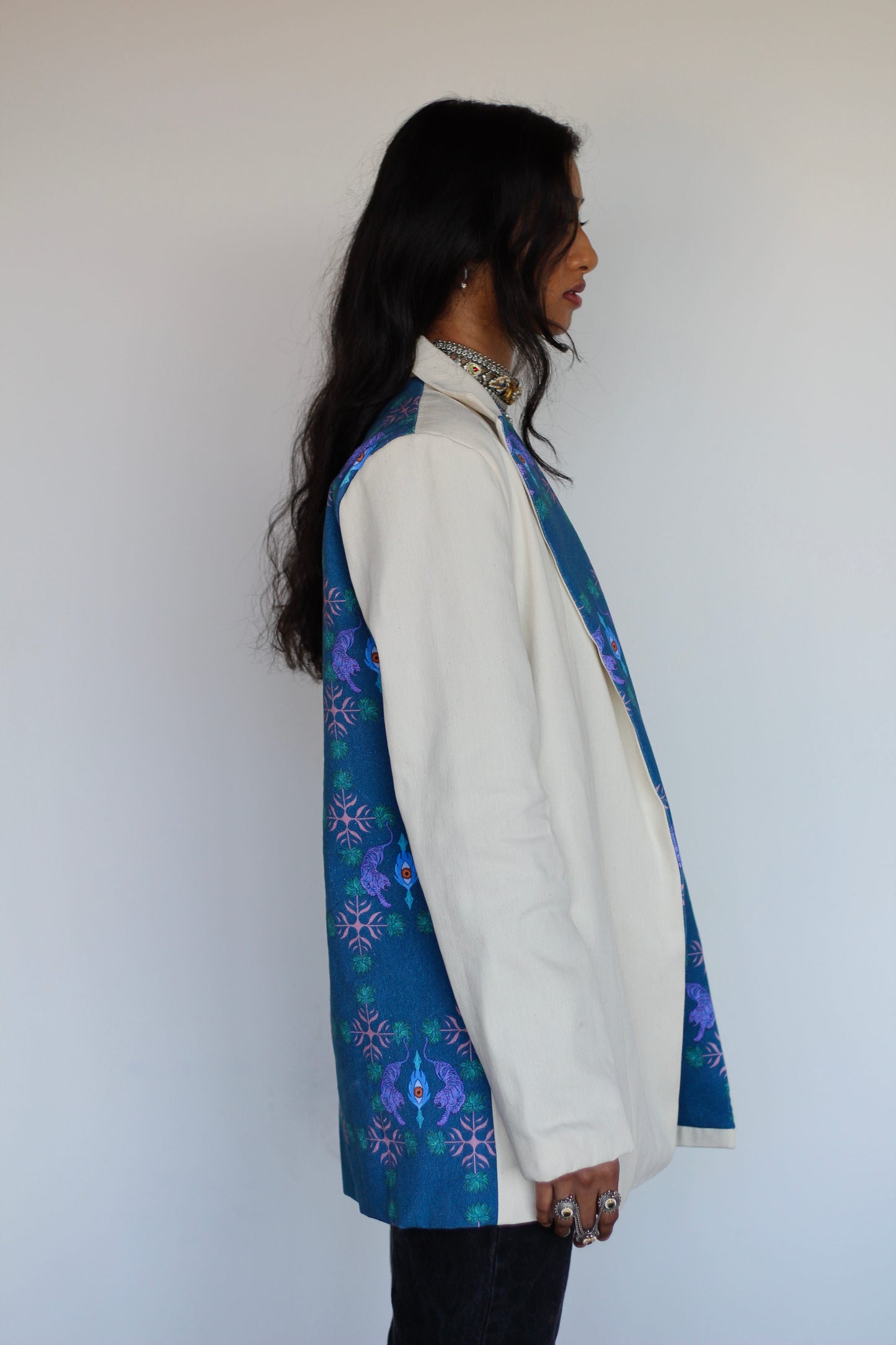 Blue Tiger Blazer