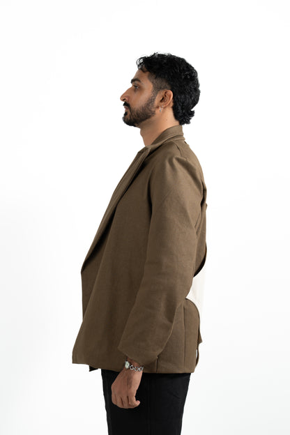 Olive Amulet Blazer