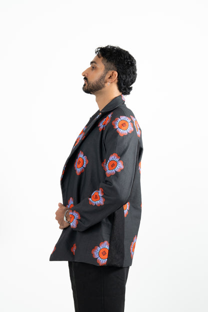 Flower garden blazer