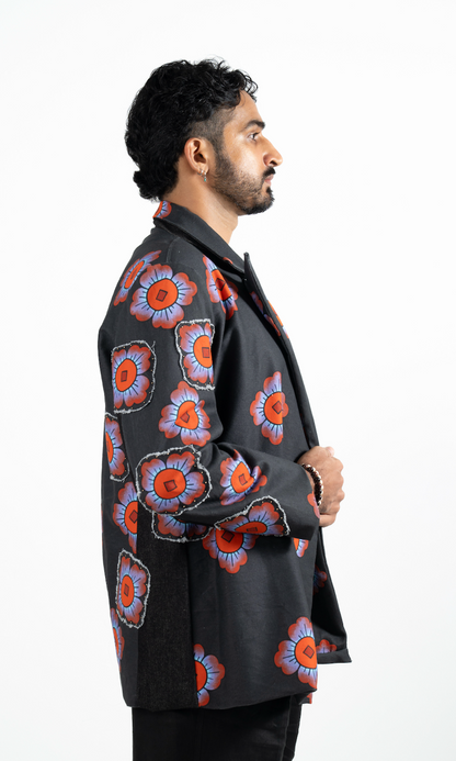 Flower garden blazer